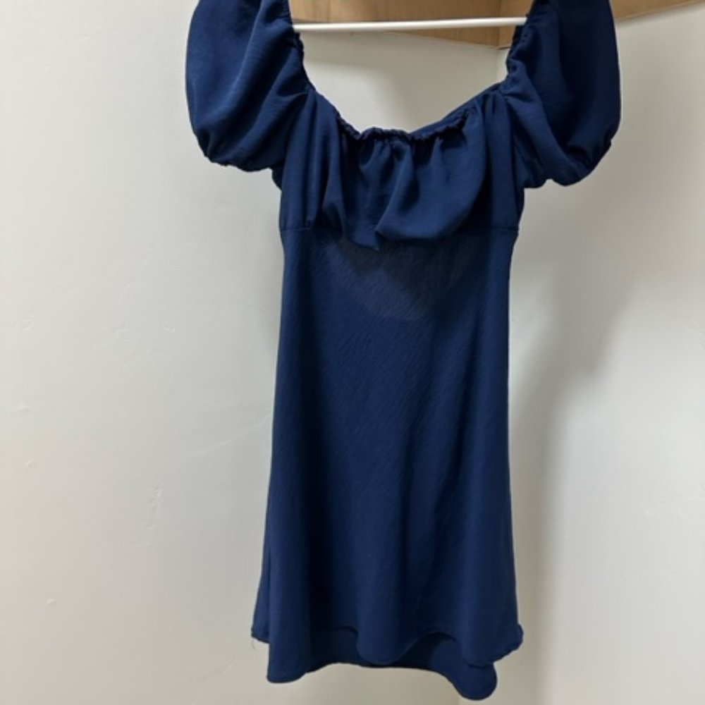 Navy blue dress